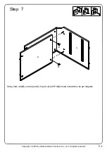 Preview for 11 page of Walker Edison AF22WL2DRST Assembly Instructions Manual