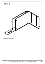 Preview for 12 page of Walker Edison AF22WL2DRST Assembly Instructions Manual