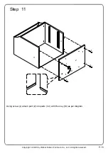 Preview for 15 page of Walker Edison AF22WL2DRST Assembly Instructions Manual