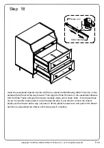 Preview for 22 page of Walker Edison AF22WL2DRST Assembly Instructions Manual