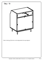 Preview for 23 page of Walker Edison AF22WL2DRST Assembly Instructions Manual