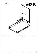 Предварительный просмотр 7 страницы Walker Edison AF24NYM2D Assembly Instructions Manual