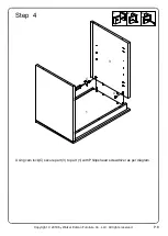 Предварительный просмотр 8 страницы Walker Edison AF24NYM2D Assembly Instructions Manual