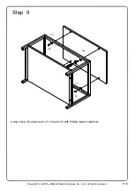 Предварительный просмотр 13 страницы Walker Edison AF24NYM2D Assembly Instructions Manual