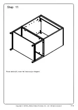 Предварительный просмотр 15 страницы Walker Edison AF24NYM2D Assembly Instructions Manual