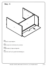 Предварительный просмотр 14 страницы Walker Edison AF29IAN2D Assembly Instructions Manual