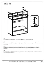 Предварительный просмотр 19 страницы Walker Edison AF29IAN2D Assembly Instructions Manual