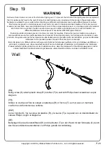 Предварительный просмотр 28 страницы Walker Edison AF29IAN2D Assembly Instructions Manual