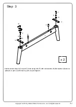 Preview for 7 page of Walker Edison AF30BELMC Assembly Instructions Manual