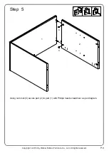 Preview for 9 page of Walker Edison AF30BELMC Assembly Instructions Manual