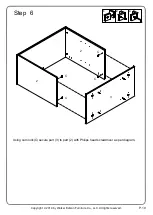 Preview for 10 page of Walker Edison AF30BELMC Assembly Instructions Manual