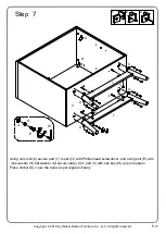 Preview for 11 page of Walker Edison AF30BELMC Assembly Instructions Manual