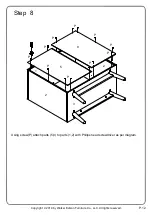 Preview for 12 page of Walker Edison AF30BELMC Assembly Instructions Manual