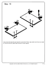 Preview for 14 page of Walker Edison AF30BELMC Assembly Instructions Manual