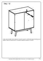 Preview for 16 page of Walker Edison AF30BELMC Assembly Instructions Manual