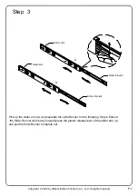 Предварительный просмотр 7 страницы Walker Edison AF30BON Assembly Instructions Manual