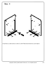 Предварительный просмотр 8 страницы Walker Edison AF30BON Assembly Instructions Manual