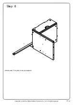 Предварительный просмотр 12 страницы Walker Edison AF30BON Assembly Instructions Manual