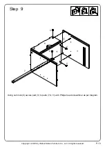 Предварительный просмотр 13 страницы Walker Edison AF30BON Assembly Instructions Manual