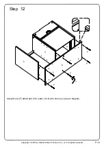 Предварительный просмотр 16 страницы Walker Edison AF30BON Assembly Instructions Manual