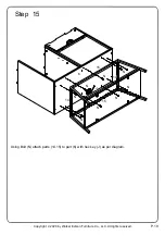 Предварительный просмотр 19 страницы Walker Edison AF30BON Assembly Instructions Manual