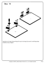 Предварительный просмотр 23 страницы Walker Edison AF30BON Assembly Instructions Manual