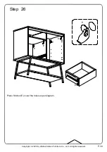 Предварительный просмотр 30 страницы Walker Edison AF30BON Assembly Instructions Manual