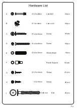 Preview for 4 page of Walker Edison AF30HEN2D Assembly Instructions Manual