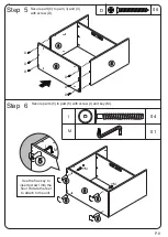 Preview for 8 page of Walker Edison AF30HEN2D Assembly Instructions Manual