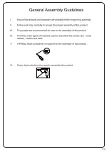 Preview for 2 page of Walker Edison AF30KEN2D Assembly Instructions Manual