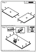 Preview for 5 page of Walker Edison AF30KEN2D Assembly Instructions Manual