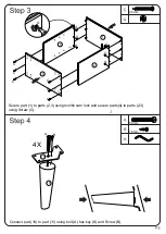 Preview for 6 page of Walker Edison AF30KEN2D Assembly Instructions Manual