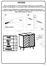 Preview for 10 page of Walker Edison AF30KEN2D Assembly Instructions Manual