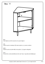 Предварительный просмотр 20 страницы Walker Edison AF30NORCRN Assembly Instructions Manual