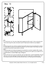 Предварительный просмотр 22 страницы Walker Edison AF30NORCRN Assembly Instructions Manual