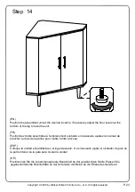 Предварительный просмотр 23 страницы Walker Edison AF30NORCRN Assembly Instructions Manual