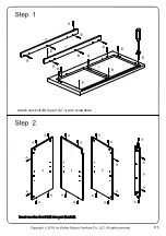 Preview for 5 page of Walker Edison AF32ALGD Assembly Instructions Manual