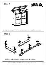 Preview for 8 page of Walker Edison AF32ALGD Assembly Instructions Manual