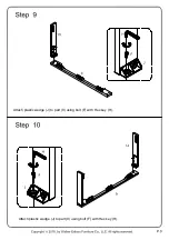 Preview for 9 page of Walker Edison AF32ALGD Assembly Instructions Manual