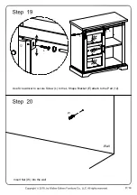 Preview for 14 page of Walker Edison AF32ALGD Assembly Instructions Manual