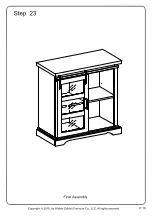 Preview for 16 page of Walker Edison AF32ALGD Assembly Instructions Manual