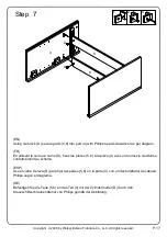 Предварительный просмотр 17 страницы Walker Edison AF32HD1D Assembly Instructions Manual