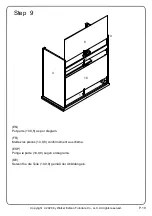 Предварительный просмотр 19 страницы Walker Edison AF32HD1D Assembly Instructions Manual