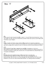 Предварительный просмотр 27 страницы Walker Edison AF32HD1D Assembly Instructions Manual