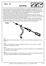 Предварительный просмотр 34 страницы Walker Edison AF32HD1D Assembly Instructions Manual