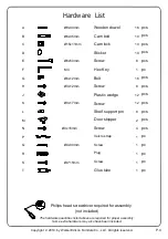 Preview for 4 page of Walker Edison AF32KGMD Assembly Instructions Manual