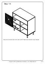 Preview for 18 page of Walker Edison AF32KGMD Assembly Instructions Manual