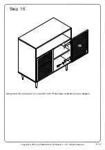 Preview for 19 page of Walker Edison AF32KGMD Assembly Instructions Manual