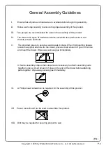 Preview for 2 page of Walker Edison AF34MADW Assembly Instructions Manual