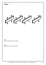 Preview for 9 page of Walker Edison AF34MADW Assembly Instructions Manual